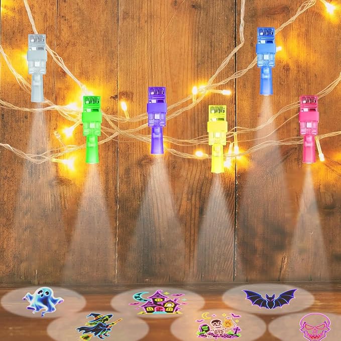Halloween Finger Lights 48-Piece Party