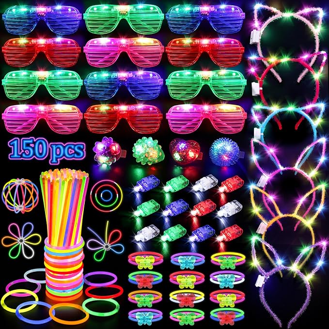 Epic 150-Piece Glow Party Supplies LED Kit