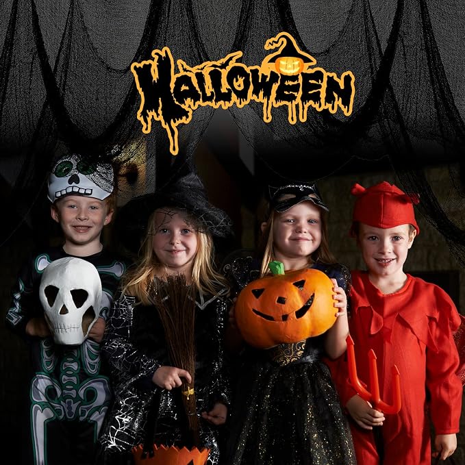 Creepy 6-Pack Halloween Cloth Spooky Decoration