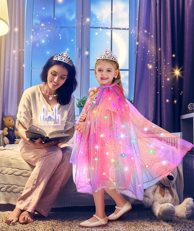 Princess Dress Up Set for Girls Light Up