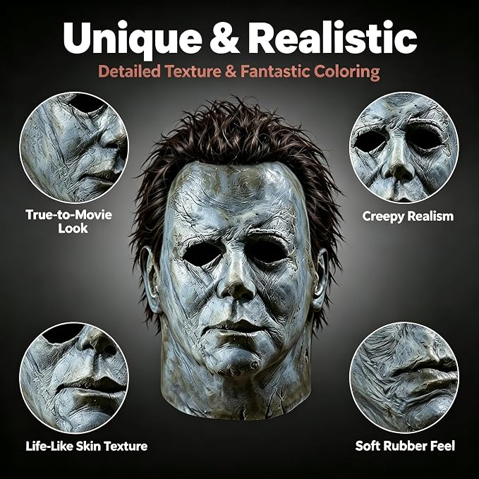 Menacing Horror Halloween Mask Adults Cosplay