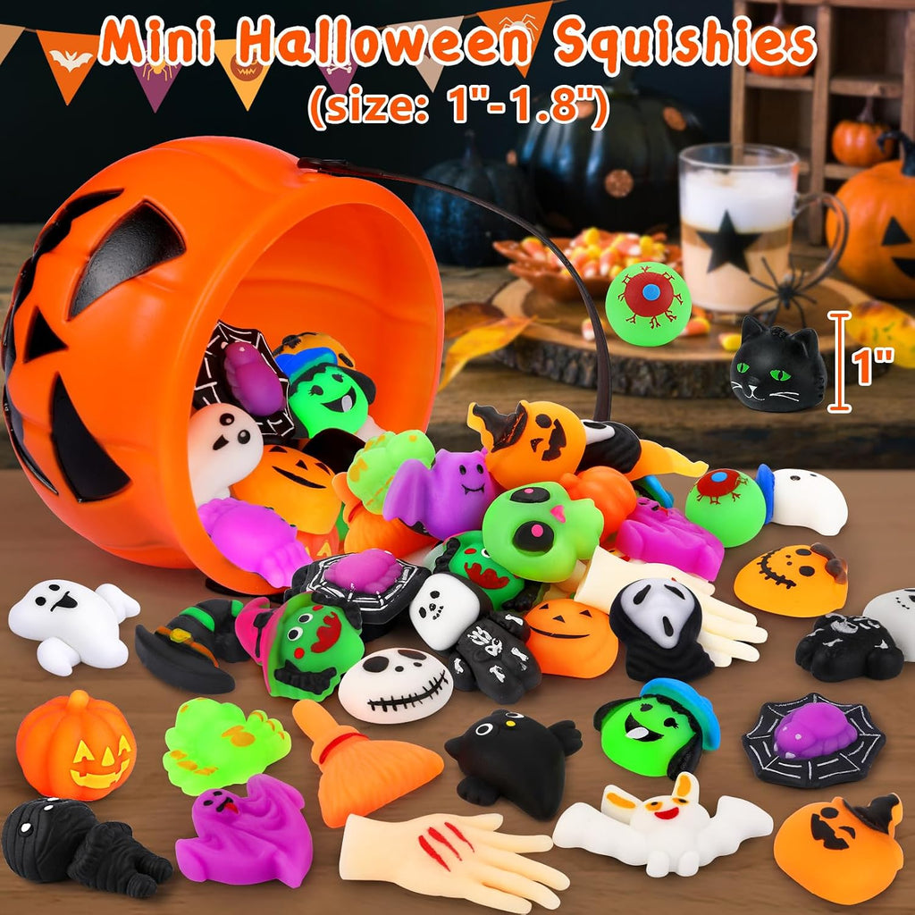 Spooky Halloween Squishy Toys Party Favors Bulk