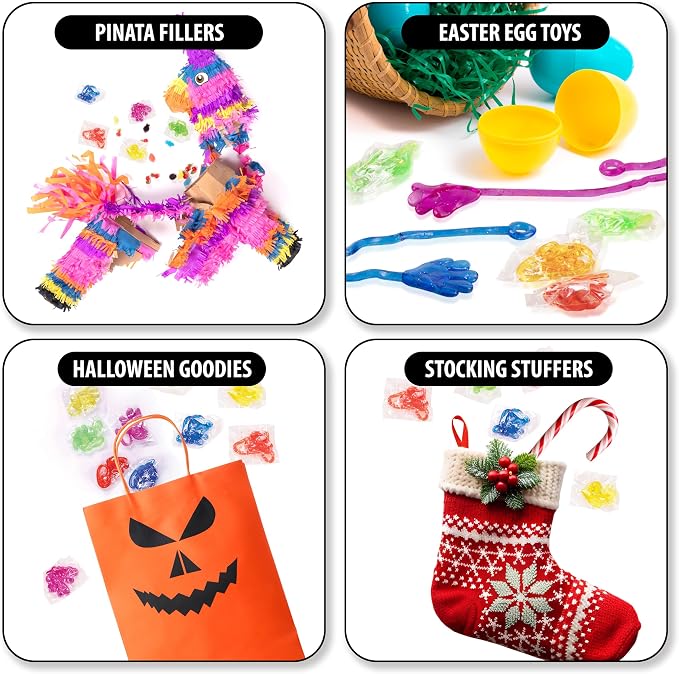 Sticky 75-Piece Sticky Hands Toys Kids Party Favors