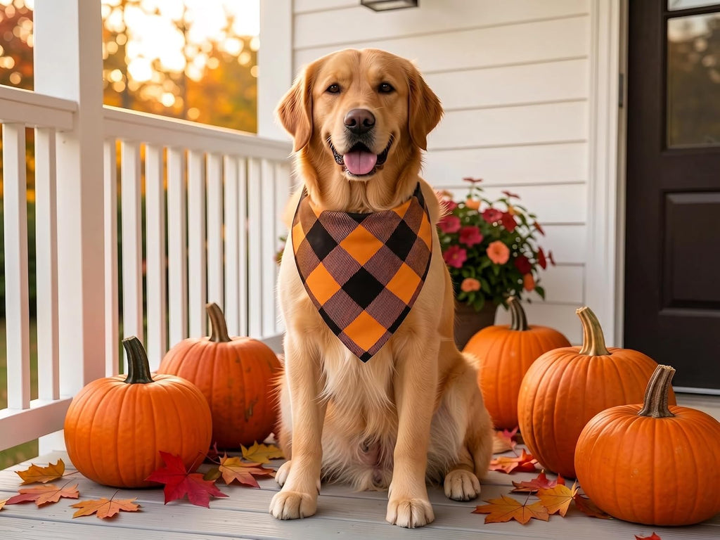 Halloween Dog Bandanas 2-Pack Reversible