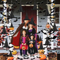 Spooky 12-Piece Halloween Witch Hat Decorations