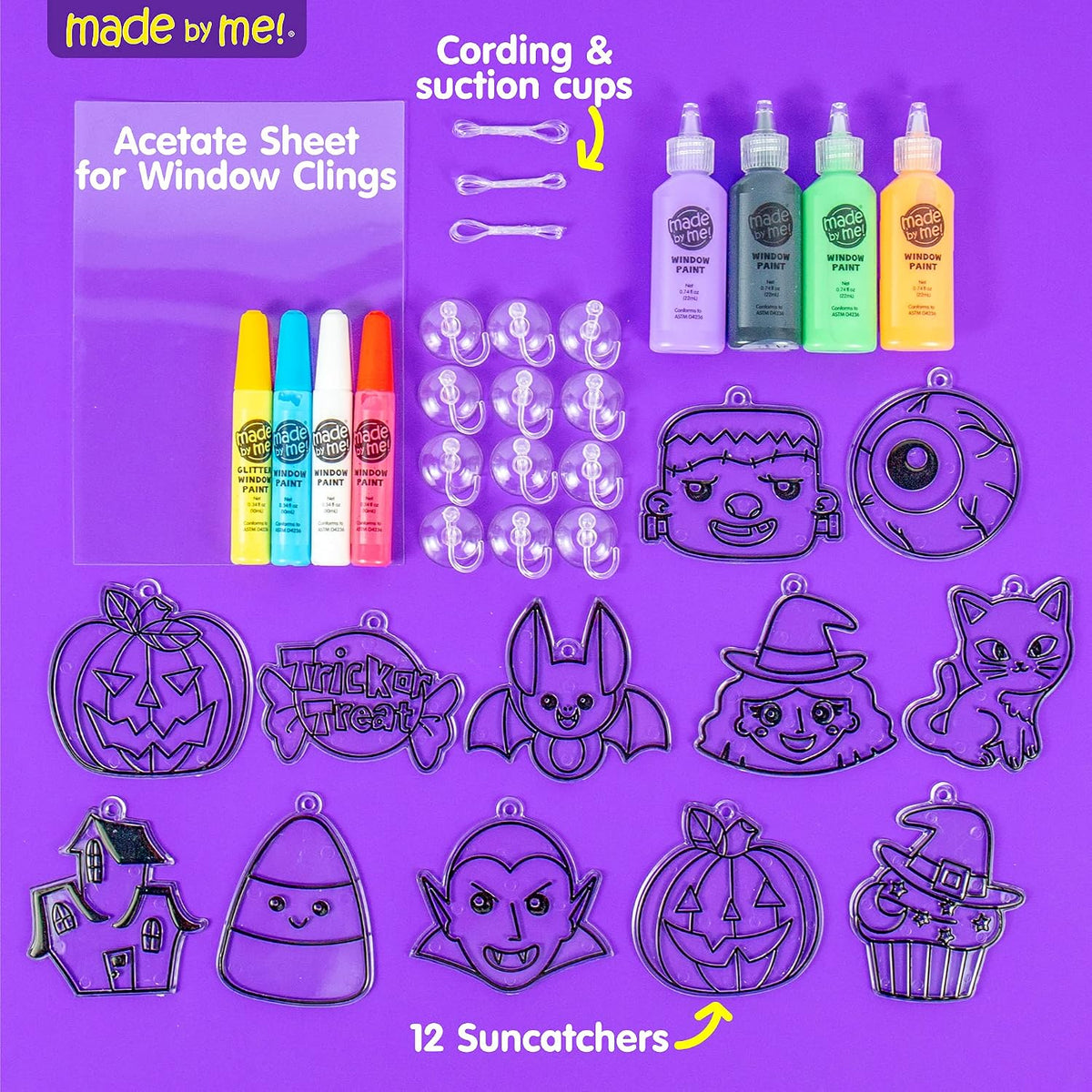Creative 10-Color Suncatcher Paint Pens Window Art