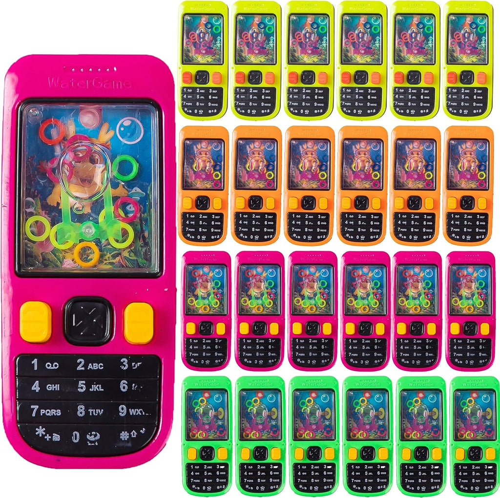 Splashy Water Ring Toss Game 24-Pack Handheld