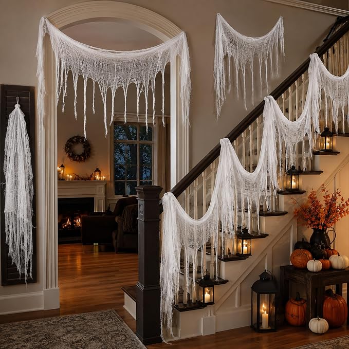 Creepy 6-Pack Halloween Cloth Spooky Decoration