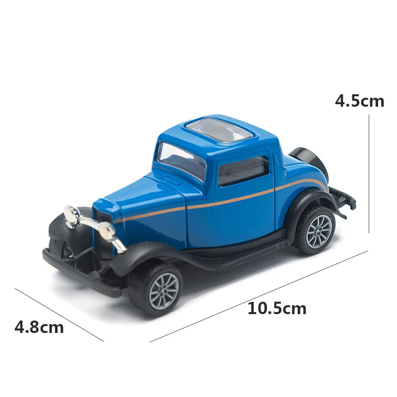 1:43 Alloy Vintage Diecast Car Model Classic Cadillacs V8 Pull Back Car