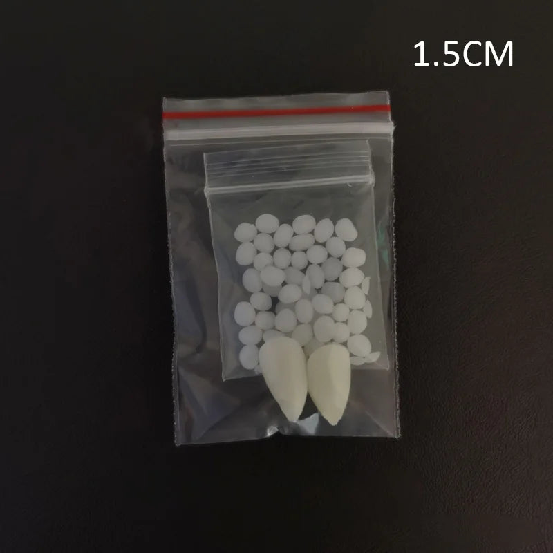 1 Pair Vampire Teeth Fangs Dentures Props Halloween