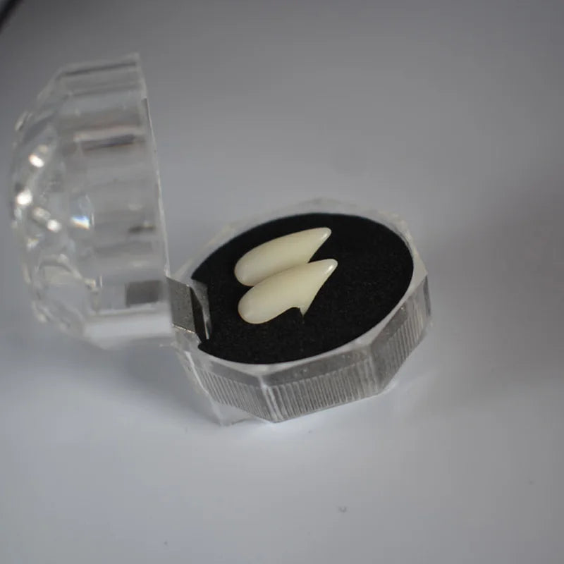 1 Pair Vampire Teeth Fangs Dentures Props Halloween