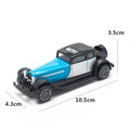 1:43 Alloy Vintage Diecast Car Model Classic Cadillacs V8 Pull Back Car