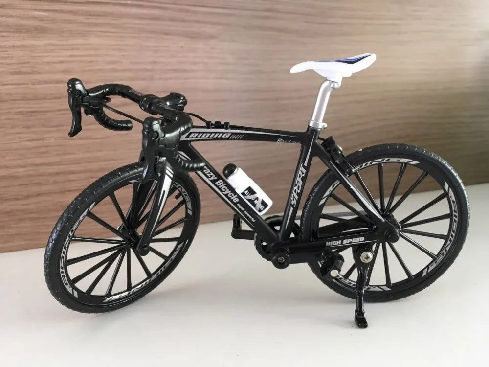 1:10 Mini Alloy Bicycle Diecast Model Finger Mountain Miniature Metal Bike