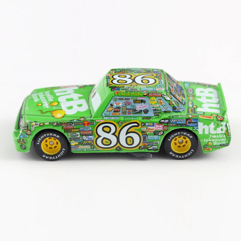 Cars 3 Pixar Cars No.86 Chick Hicks Metal Diecast Toys McQueen Children