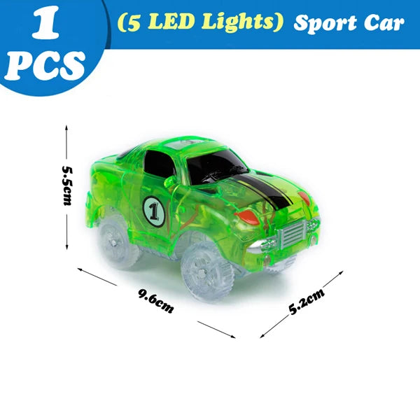 Magical Glowing Race Track Car LED Light Toy