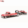 Maisto 1:64 FLATBED 1988 BMW M3 E30 1965 FORD MUSTANG Elite Transport