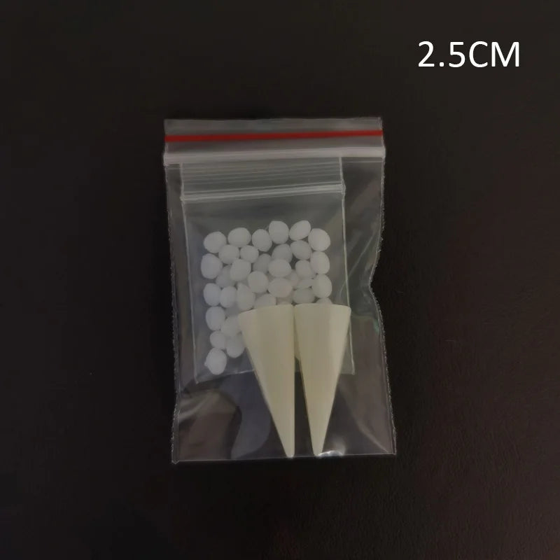1 Pair Vampire Teeth Fangs Dentures Props Halloween