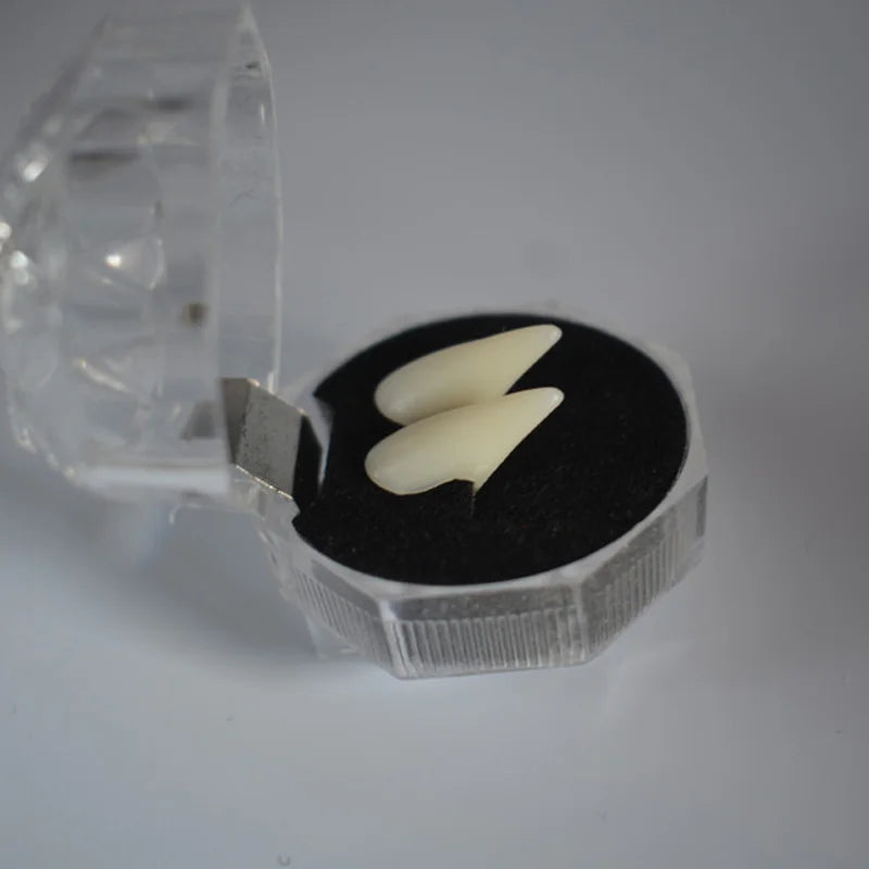 1 Pair Vampire Teeth Fangs Dentures Props Halloween