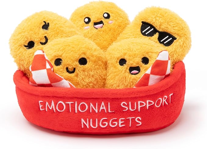 Comfort Chicken Nugget Plush Emotional Support Toy