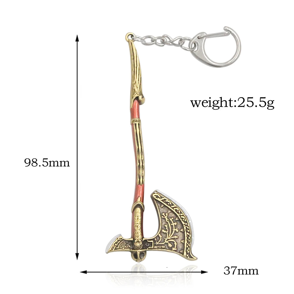 New God of War 5 Ragnarok Keychain Thor's Hammer