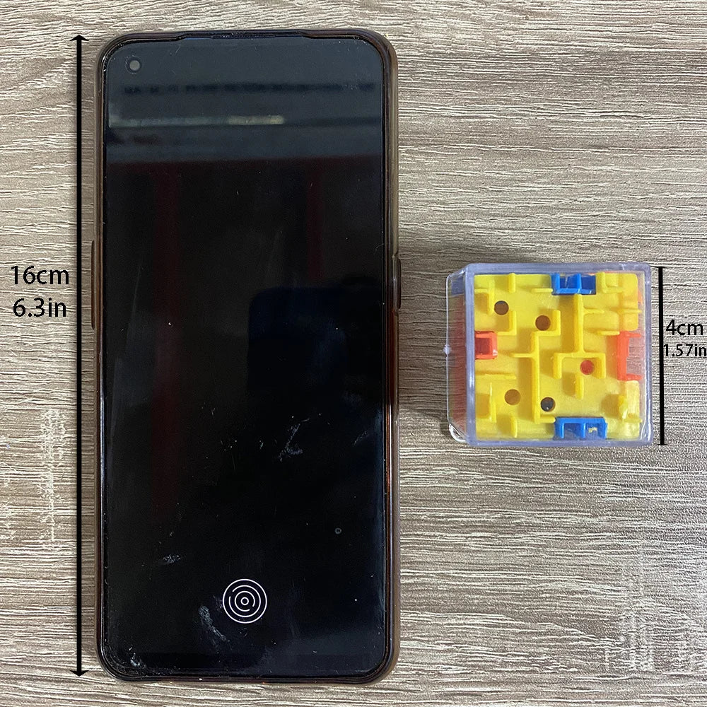 Mini 3D Maze Cube Puzzle Rolling Ball