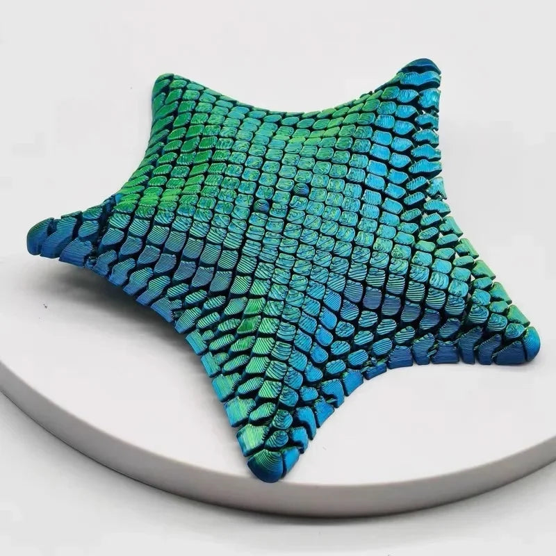 3D Printed Articulated Starfish Fidget Toy