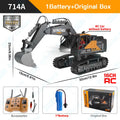 ZWN 1 16 1 20 Remote Control Excavator Dump Truck RC Model Car Toy