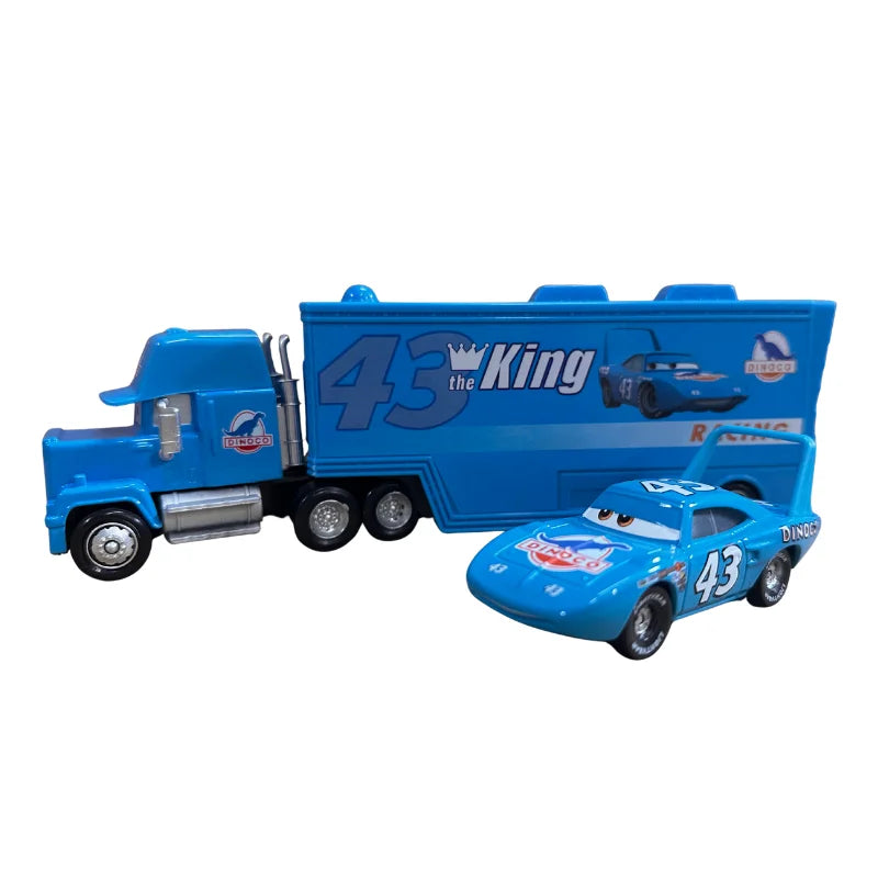 2025 New Pixar Cars Truck Set Lightning Mcqueen Uncle Mike Model Trucks
