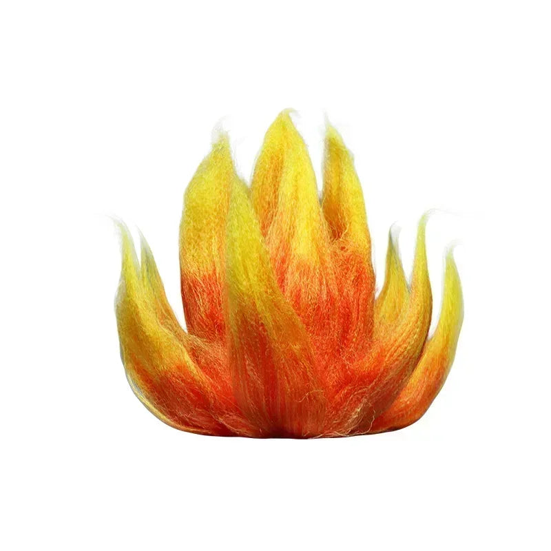 Son Goku Carnival Cosplay Costume Tail Wig Set