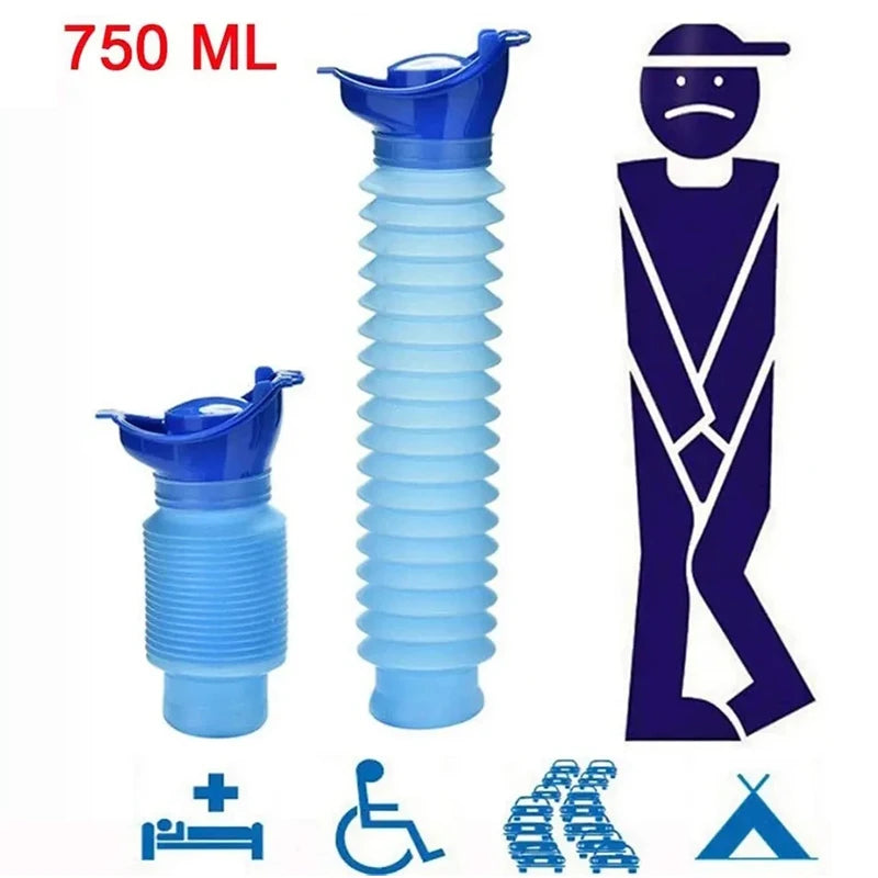 Portable Urine Toilet Aid Car Travel Outdoor Urinals Man Woman Children Potty