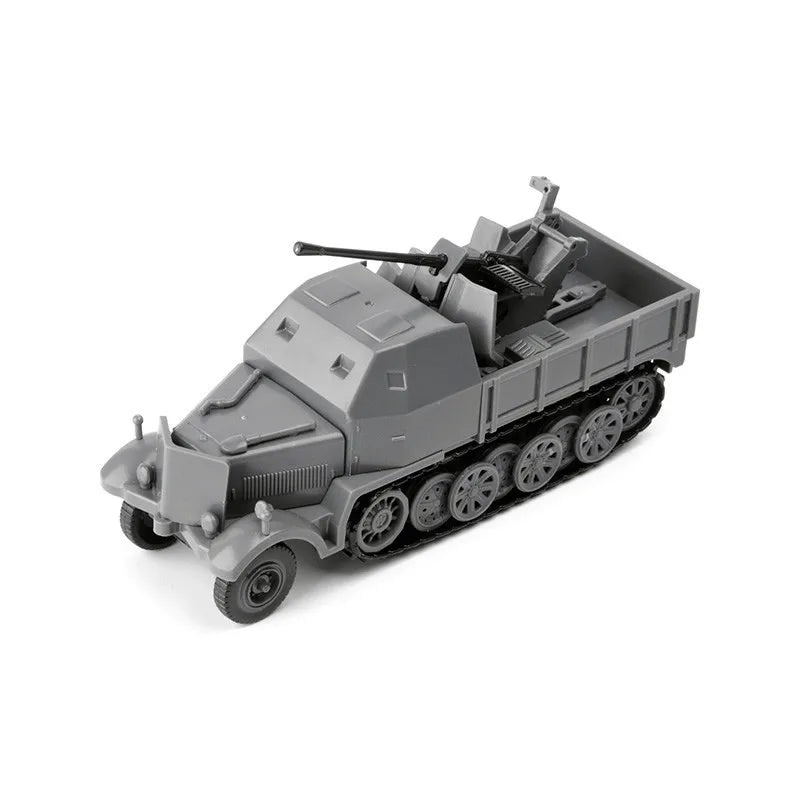 4D 1 72 Military Vehicles Assembly Puzzle Model Truck Tank Hummer War Machine