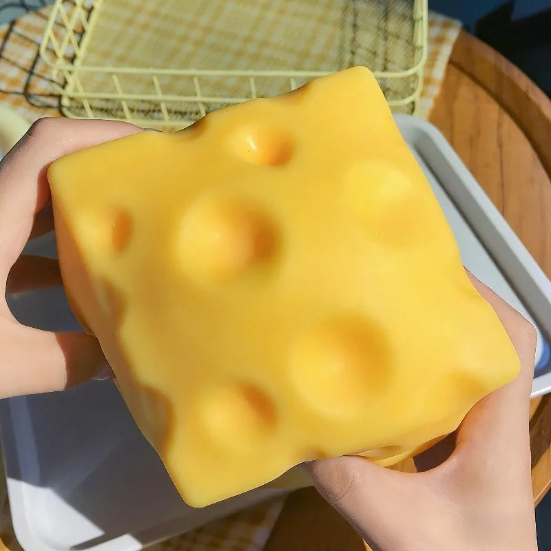 Giant Cheese Squeeze Toy Extra Large Squishy