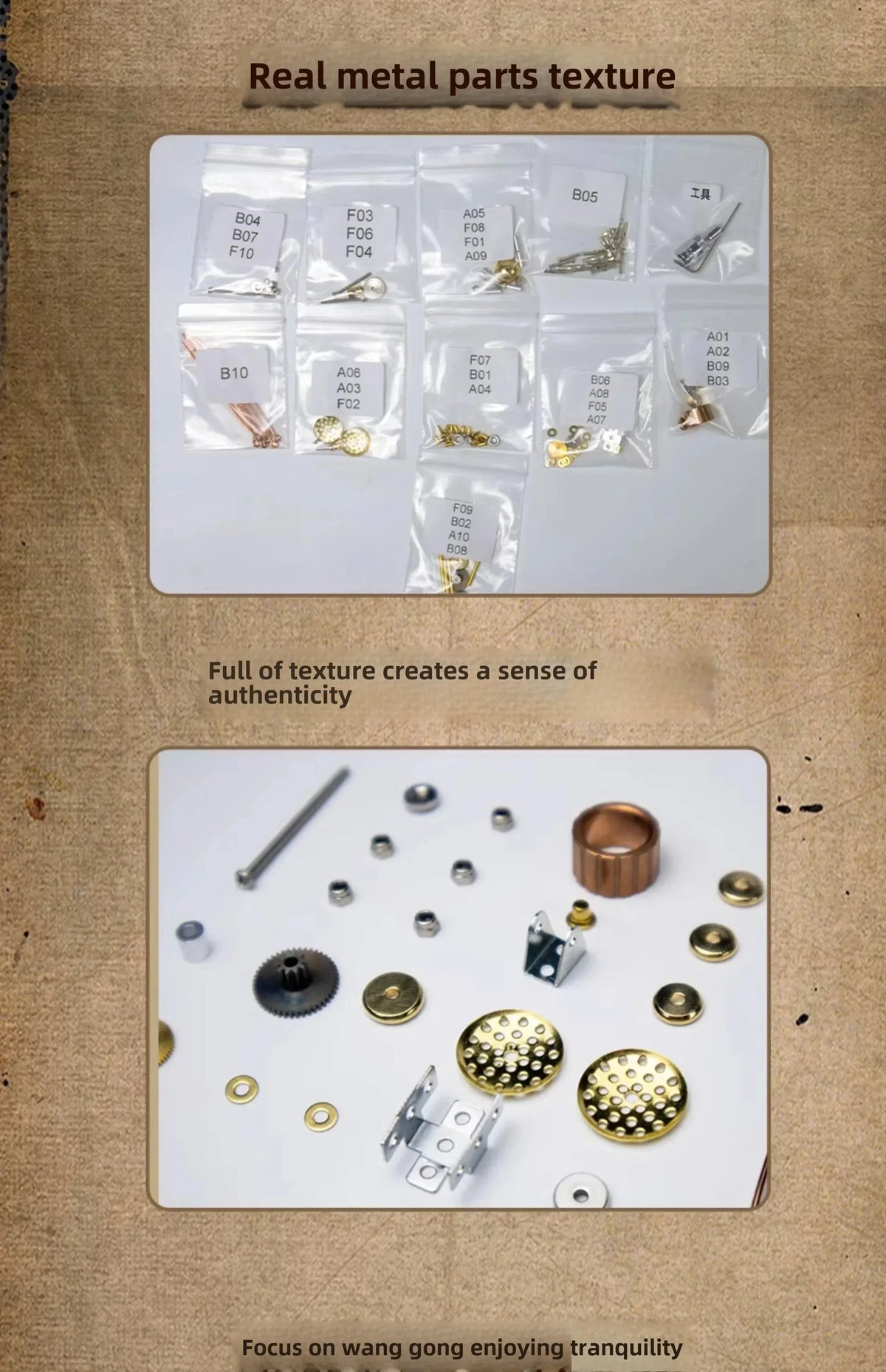 DIY Metal Assembly Spider Model Kit Steampunk Mechanical Insects Jigsaw Spiders