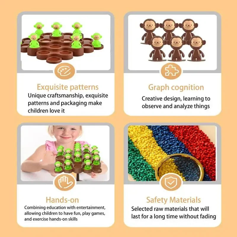 Creative Balancing Tree Digital Monkey Scale Educational