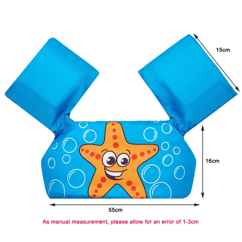 Pool Float Vest Foam Buoyancy Armbands Learning