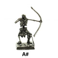 Copper Skeleton Legion Figurines Miniature Decoration Retro Metal Skull Soldier