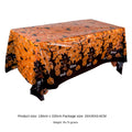 Halloween Decoration Tablecloth Pumpkin Spider Web Bat