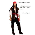 Pirate Cosplay Costume Captain Jack Sparrow