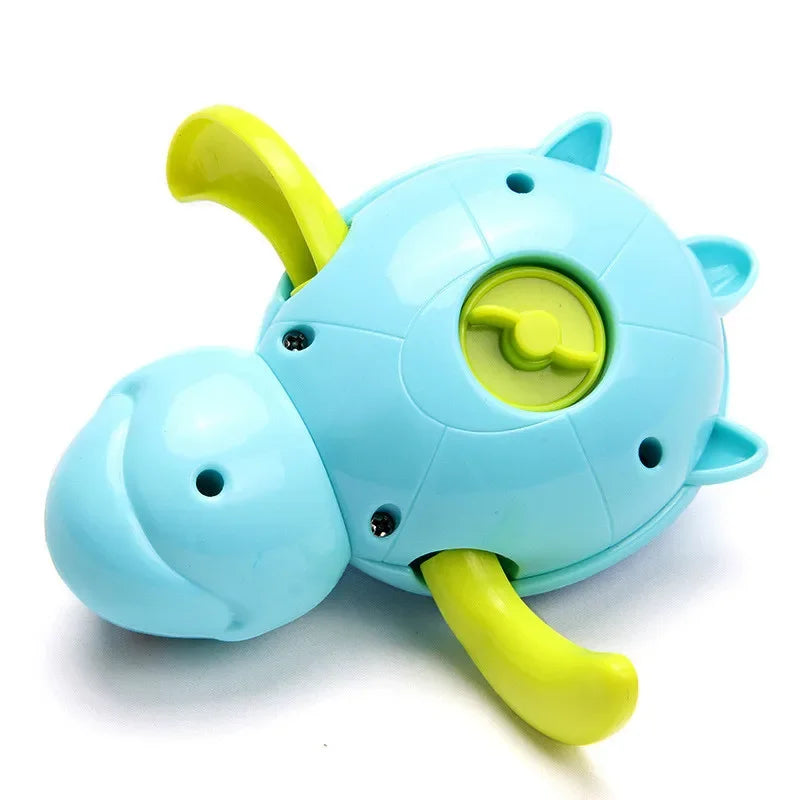 Single Sale Cute Cartoon Animal Tortoise Classic Baby Water Toy Infant Swim