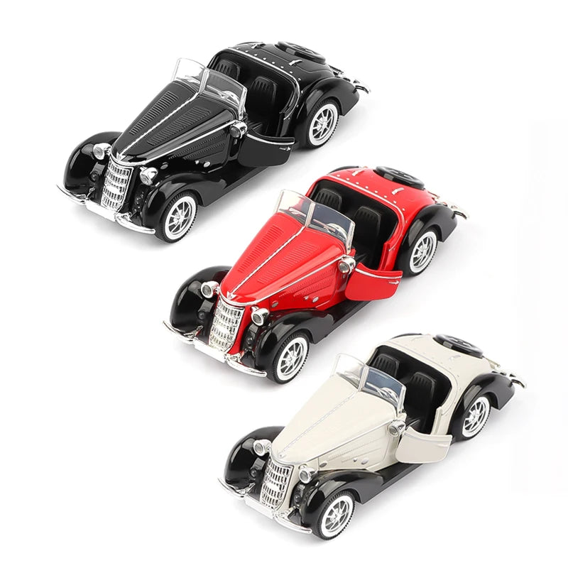 1:32 Vehicle Model Super Classic Pull Back Toy Car Educational Collection