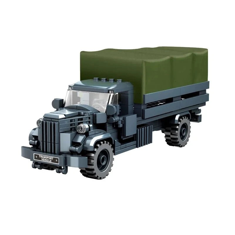 Military Army Soldiers World War Tank Armored Vehicle Model Assemble Building