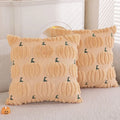 Fall Halloween Throw Pillow Covers 18x18 Decorative Pumpkin Pattern