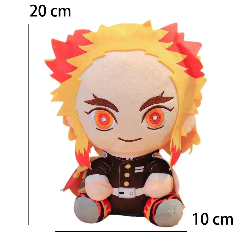 20cm Demon Slayer Plush Doll Anime Character Toy