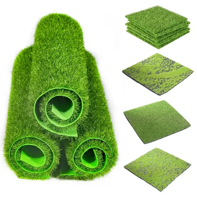 30x30cm Artificial Grassland Simulated Lawn False Moss False Turf Small Court