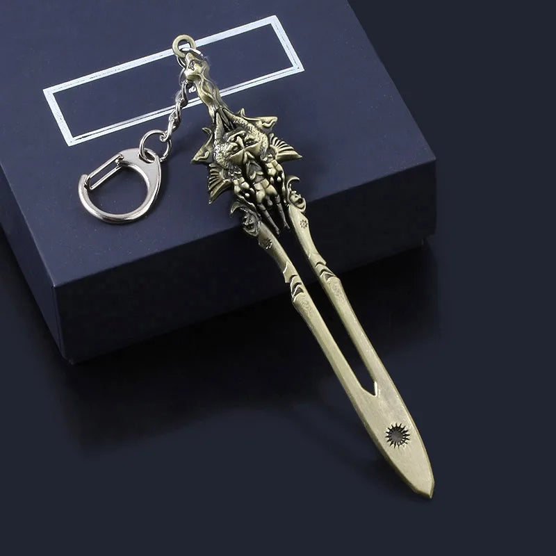 New God of War 5 Ragnarok Keychain Thor's Hammer