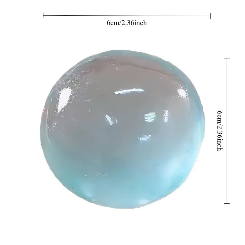 Blue Maltose Squishy Toy Cute Mochi Anti Stress