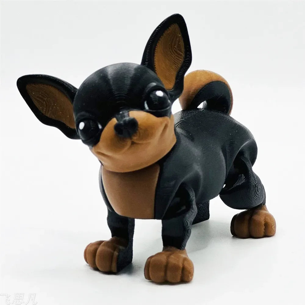 3D Printing Model Multiple Animal Appearance Multi-joint Movable Room Decoration