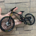 1:8 Model Alloy Bicycle Diecast Mini Finger Bikes Simulation Collection Gifts