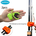 2pcs Quick-attach Fishing Rod Clip Tool-free 1-hand Holder Freshwater Rods