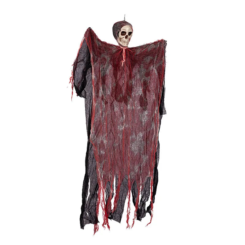 1pc 90CM Halloween Decor Skeleton Ghosts Hanging Decoration Party Bar Scary